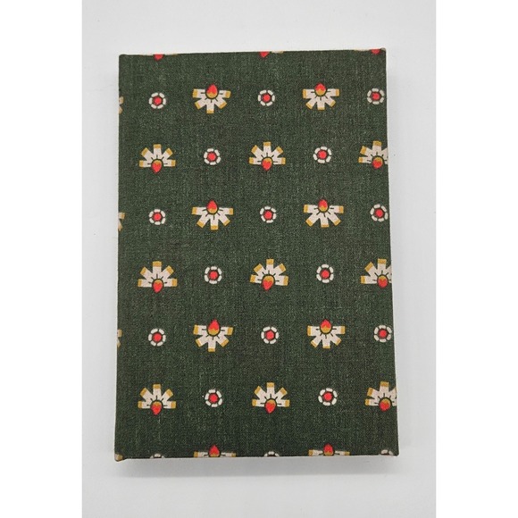 AVON Vintage Floral Fabric Covered Journal Diary Notebook Stationery Decor - Picture 1 of 9